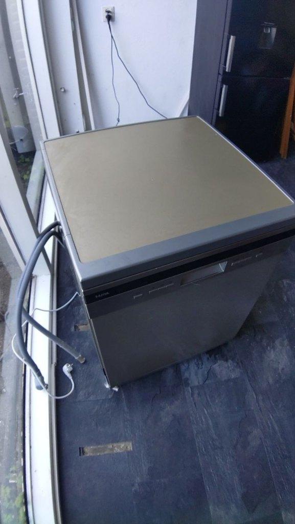ETNA VWV240RVS / Vrijstaand vaatwas machine, Ophalen, 60 cm of meer, Zo goed als nieuw, Vrijstaand