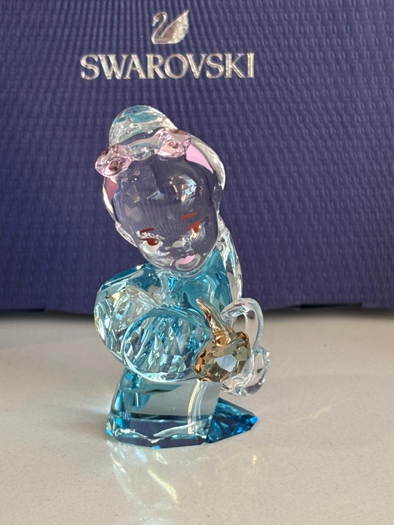Swarovski aziatisch beeldje, Ophalen of Verzenden, Zo goed als nieuw, Figuurtje