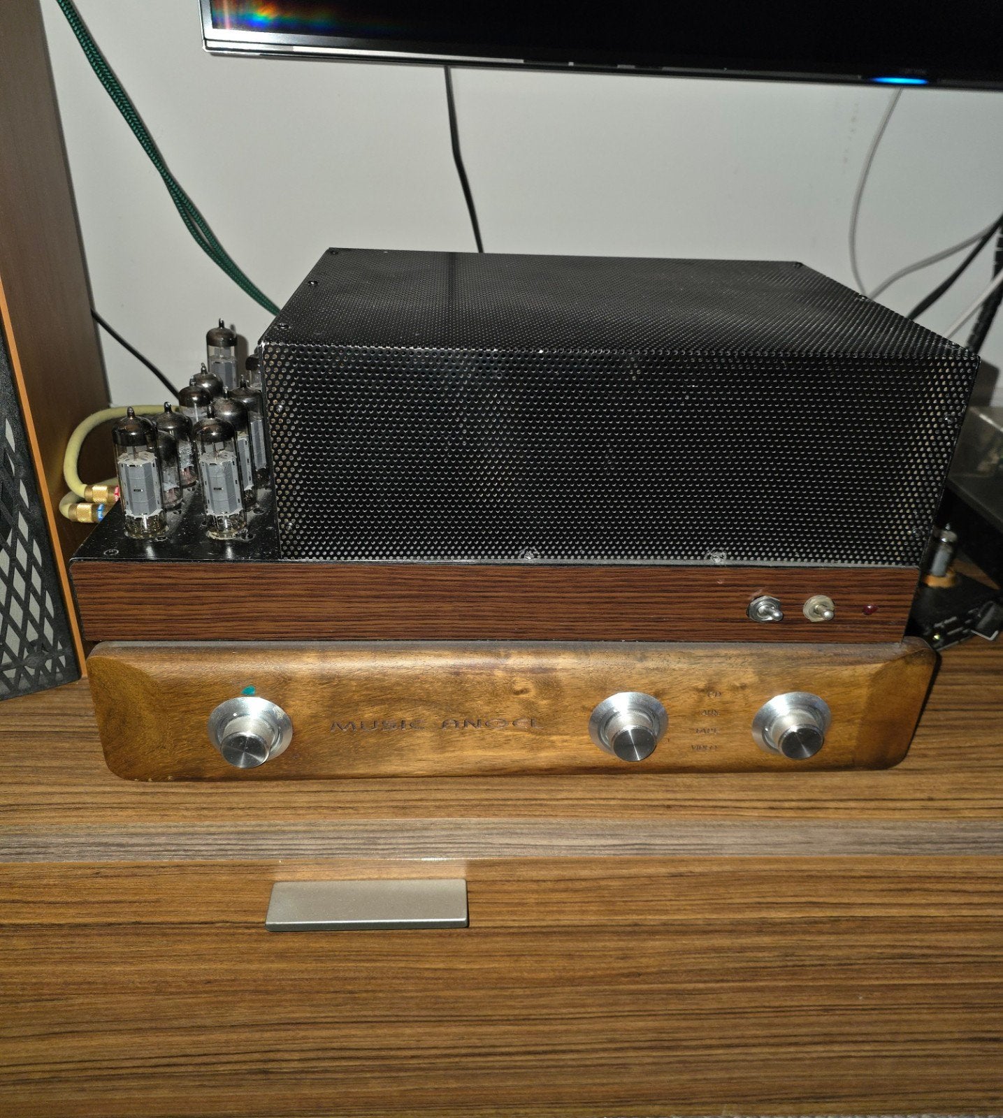 Complete buizen hifi stereo set met Pioneer platenspeler, Ophalen, Overige merken