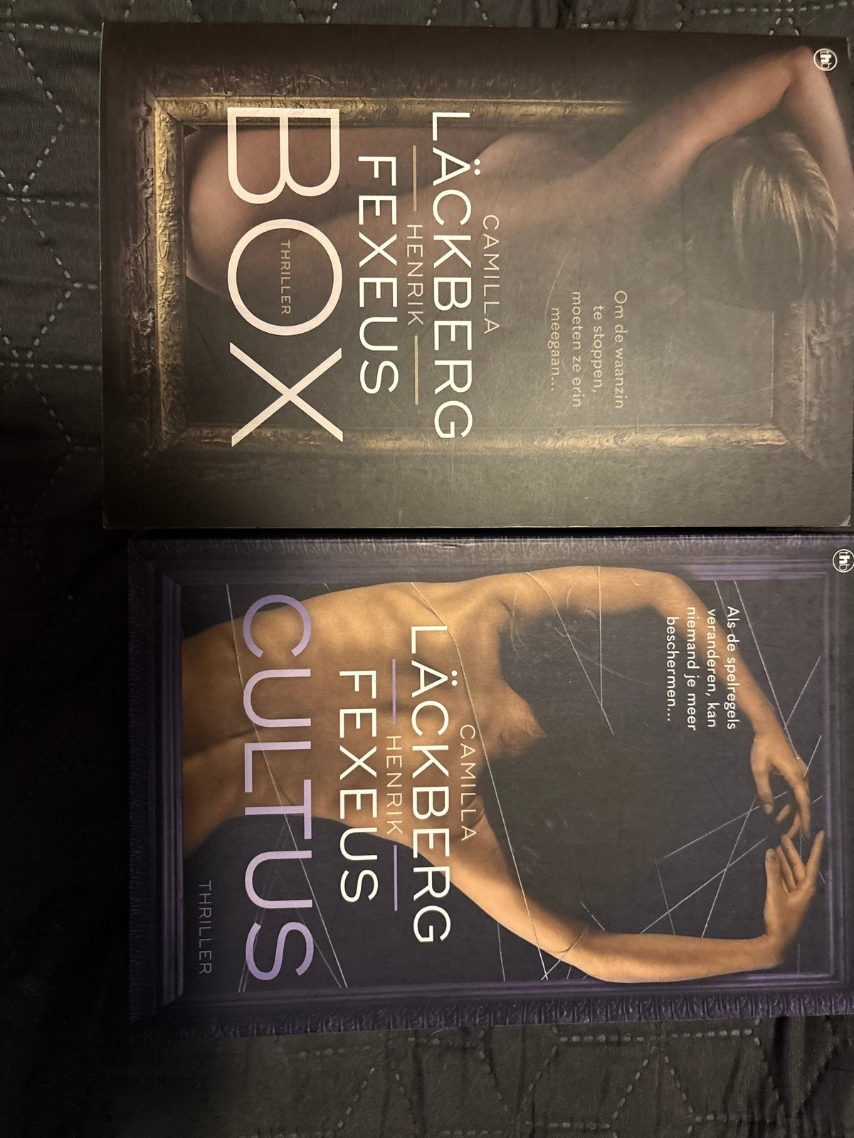Camilla Läckberg & Henrik Fexeus - Box & Cultus Thriller, Boeken, Ophalen, Zo goed als nieuw, Scandinavië