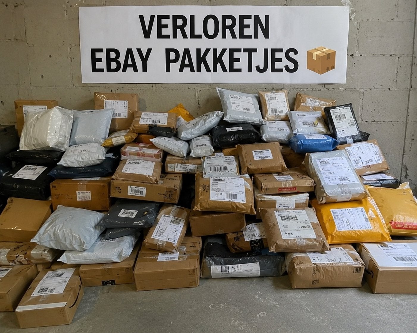 Verloren ebay/vinted pakketen, Verzenden, Zo goed als nieuw