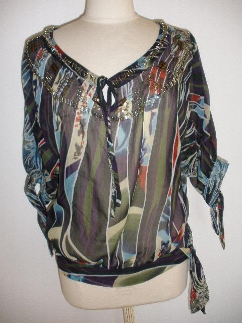 ZOI Woman tuniek voile maat S, Maat 38/40 (M), Zwart, Ophalen of Verzenden, Zo goed als nieuw