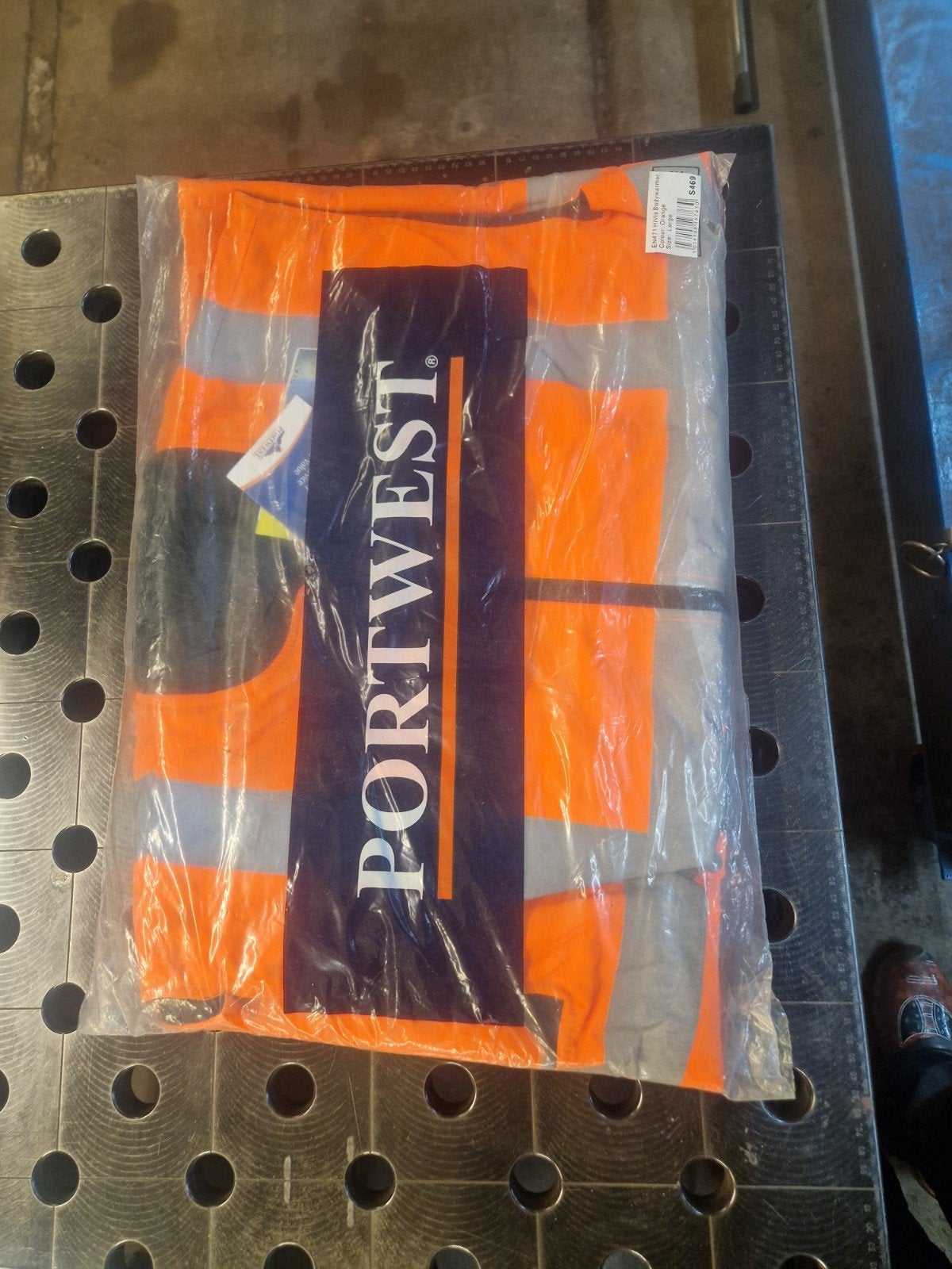 Portwest HiVis bodywarmer maat L, Maat 52/54 (L), Nieuw, Oranje, Ophalen of Verzenden