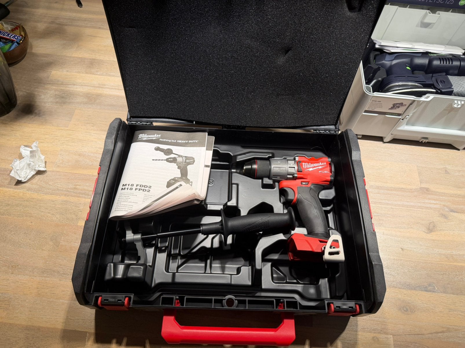 Milwaukee M18 FPD2-0X met koffer, zonder accu en lader, Ophalen of Verzenden, Nieuw