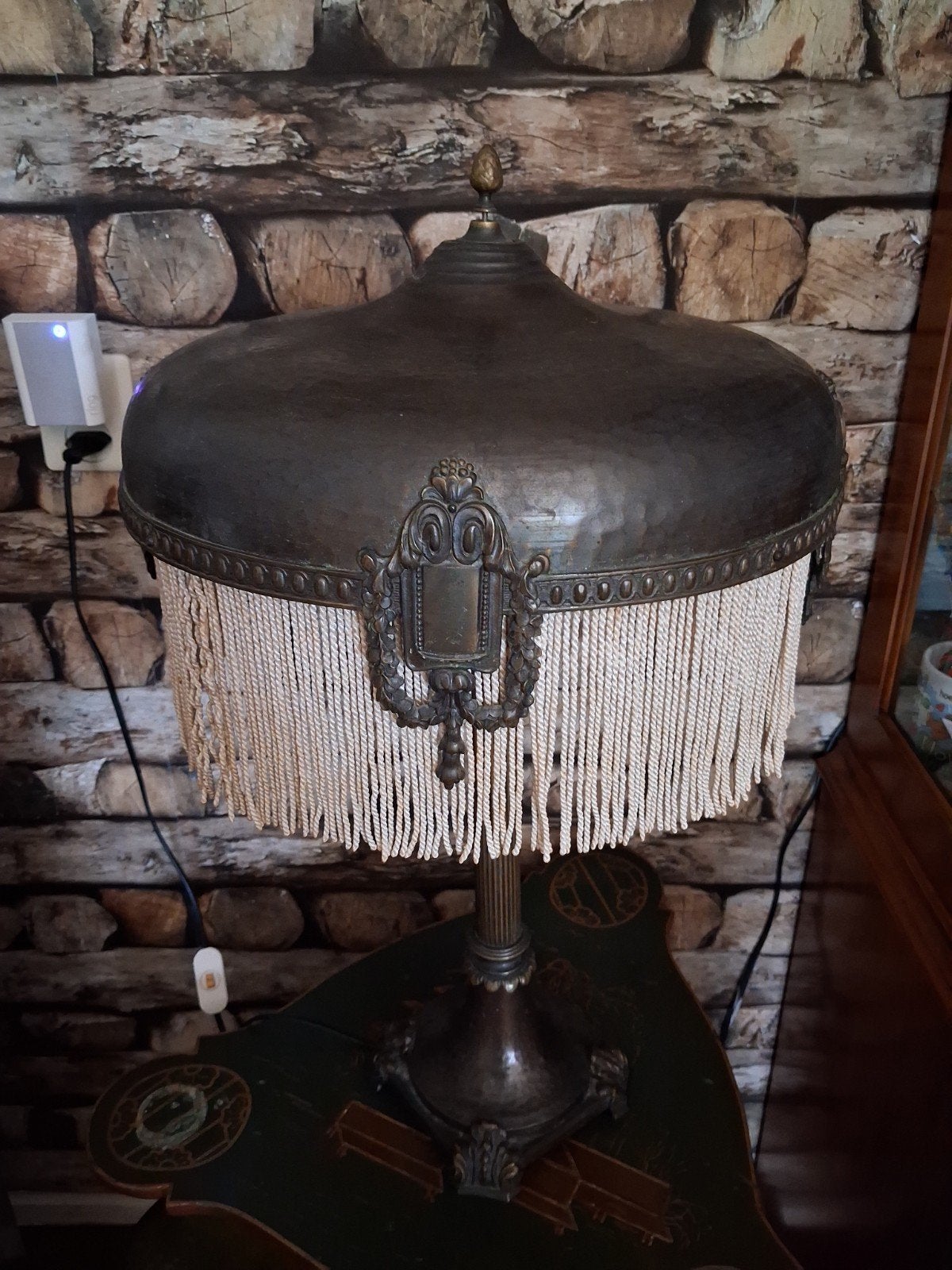 Antieke  lamp, Ophalen of Verzenden