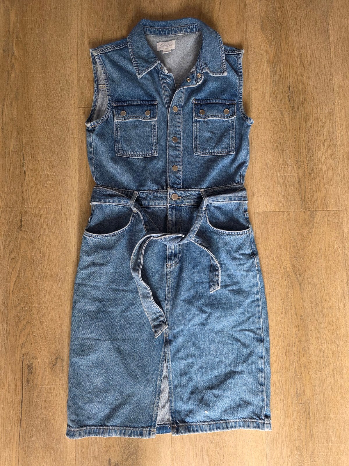 NIEUW! COTTON CLUB DENIM SPIJKERJURK JURK MAAT M COTTONCLUB, Maat 38/40 (M), Blauw, Nieuw, Ophalen of Verzenden