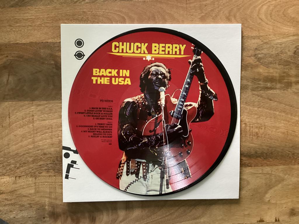 Chuck Berry - Back in the USA - Picture Disc Vinyl, Picture disc, Ophalen of Verzenden, 12 inch