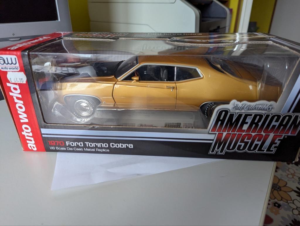 Ford Torino Cobra 1970, Ophalen of Verzenden, Nieuw, Auto, Overige merken