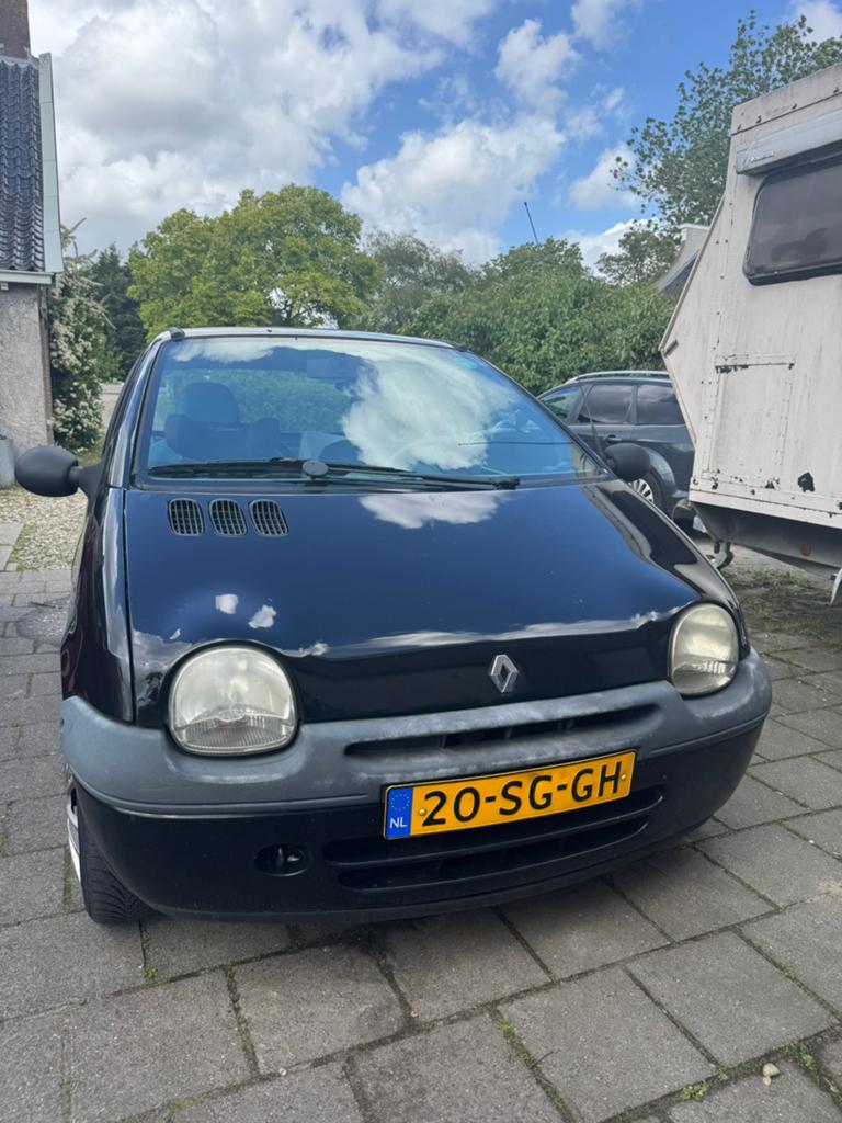 Renault Twingo 1.2 2005 2005 Zwart, Auto's, Voorwielaandrijving, 600 kg, 4 cilinders, Zwart