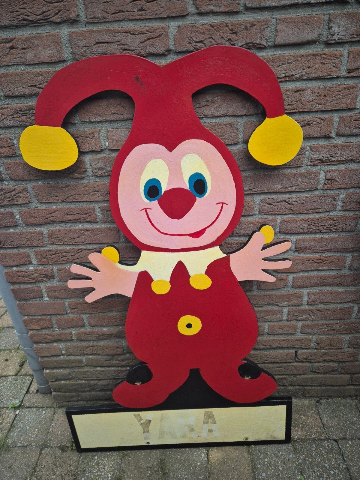 Babybord jokie 123cm hoog, Ophalen, Gebruikt