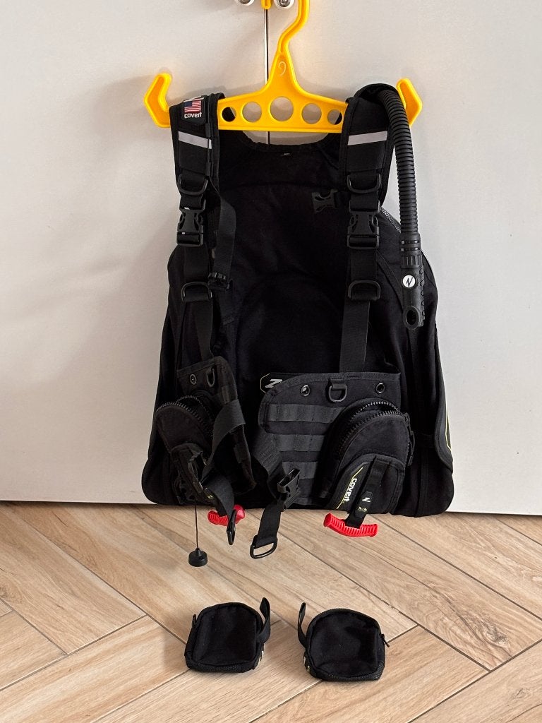 Zeagle Covert XT trimvest / BCD, maat M – 4x gebruikt, Ophalen of Verzenden, Zo goed als nieuw, Trimvest of Wing