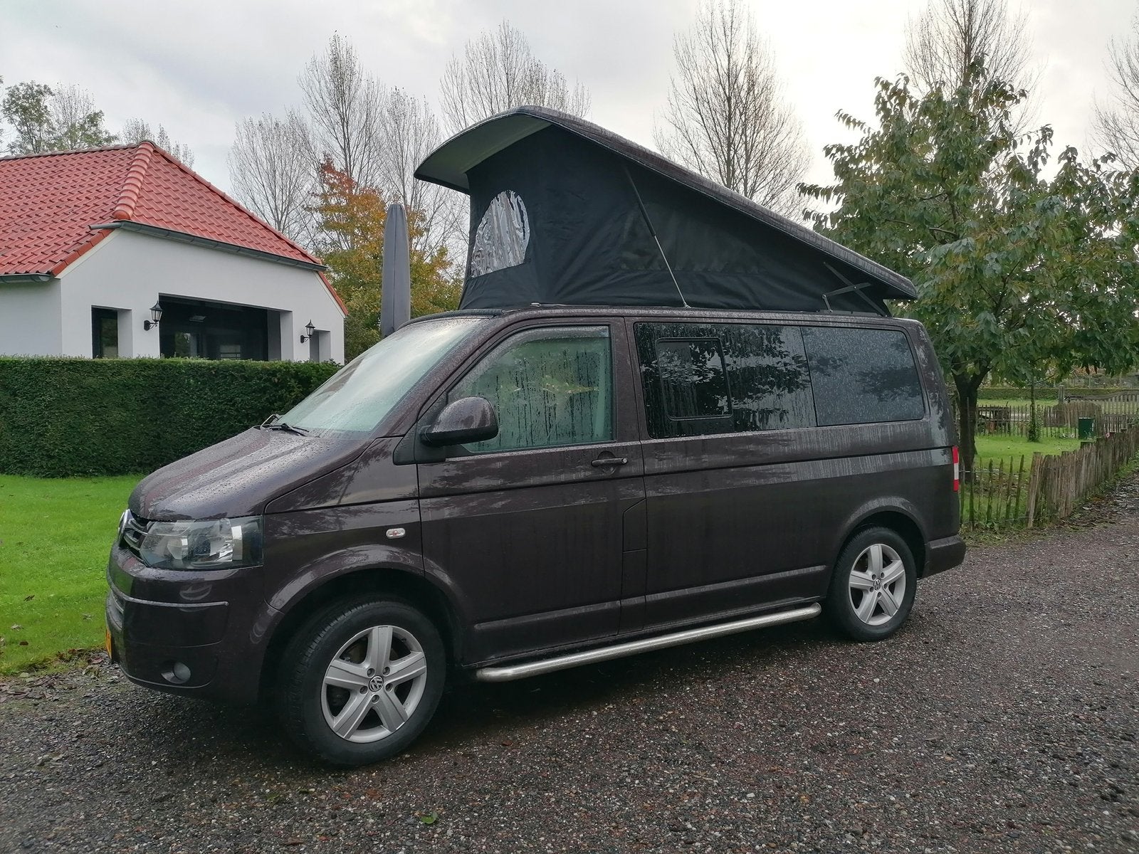 Volkswagen Transporter T5 150PK 4Motion Camper Standkachel, Volkswagen, Particulier, Verwarmde buitenspiegels, 5 tot 6 meter