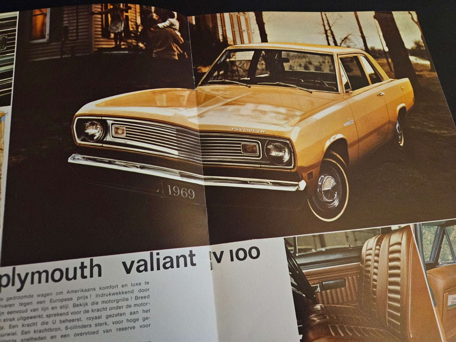 Brochure Plymouth Valiant & Barracuda 1969, Ophalen of Verzenden, Zo goed als nieuw, Overige merken
