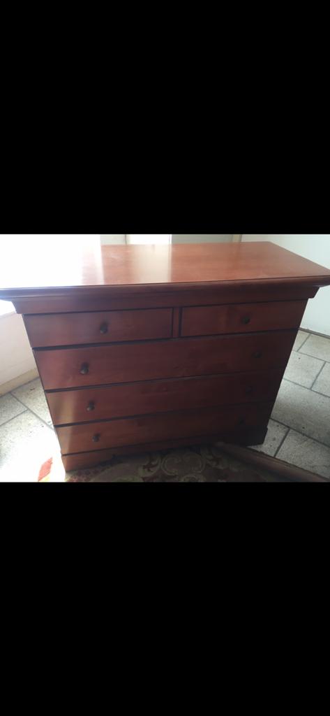 Mahonie fineer dressior kast. Nu extra korting., 100 tot 150 cm, Ophalen of Verzenden, Zo goed als nieuw, Minder dan 100 cm