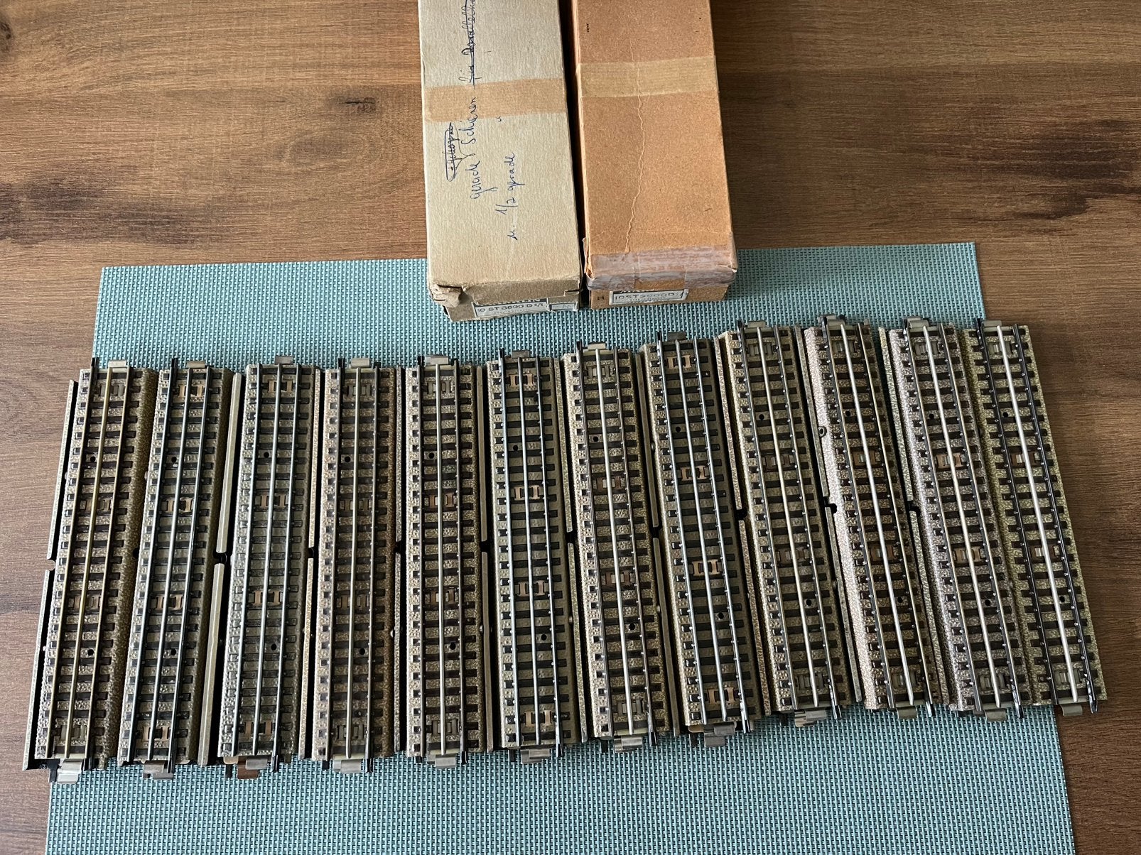 Marklin 3600 rails, Wisselstroom, Gebruikt, Rails, Ophalen of Verzenden