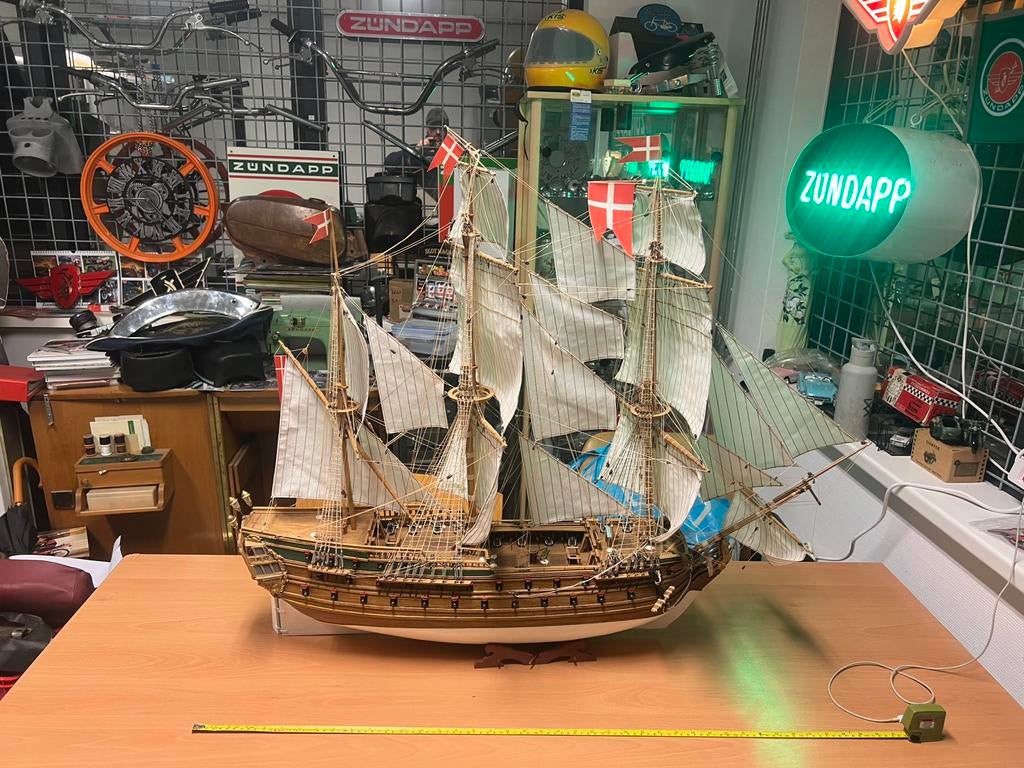 Deens zeilschip, Ophalen, Zo goed als nieuw
