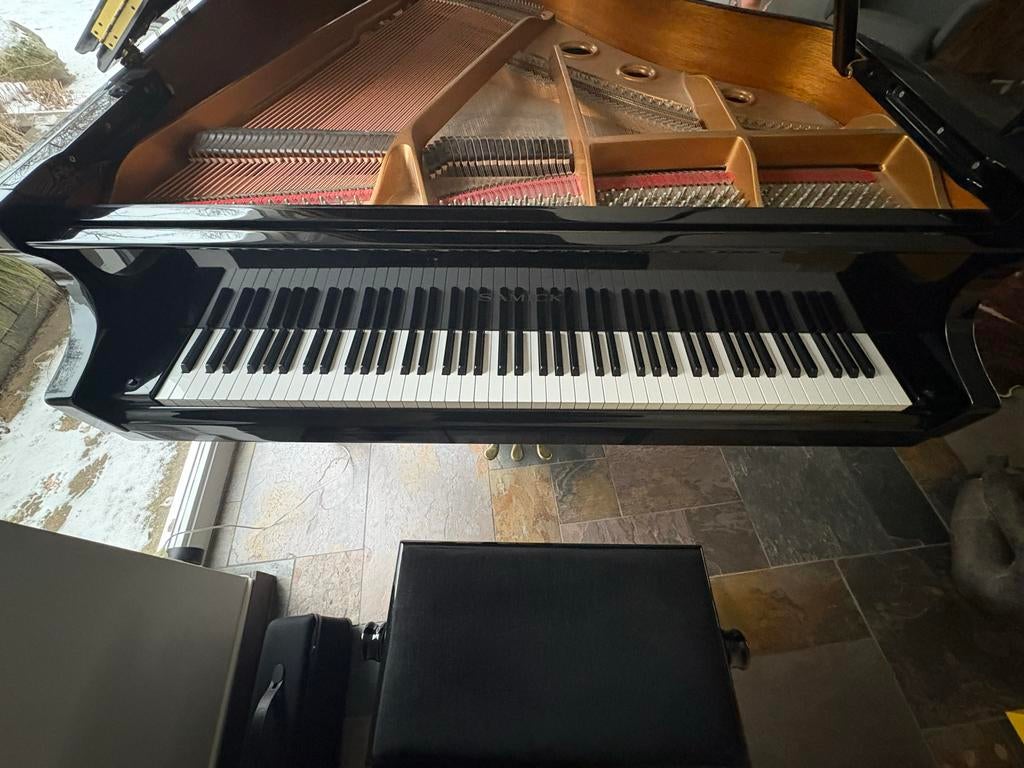 Samick vleugel - Zwart hoogglans, Muziek en Instrumenten, Piano's, Ophalen, Gebruikt, Zwart, Hoogglans