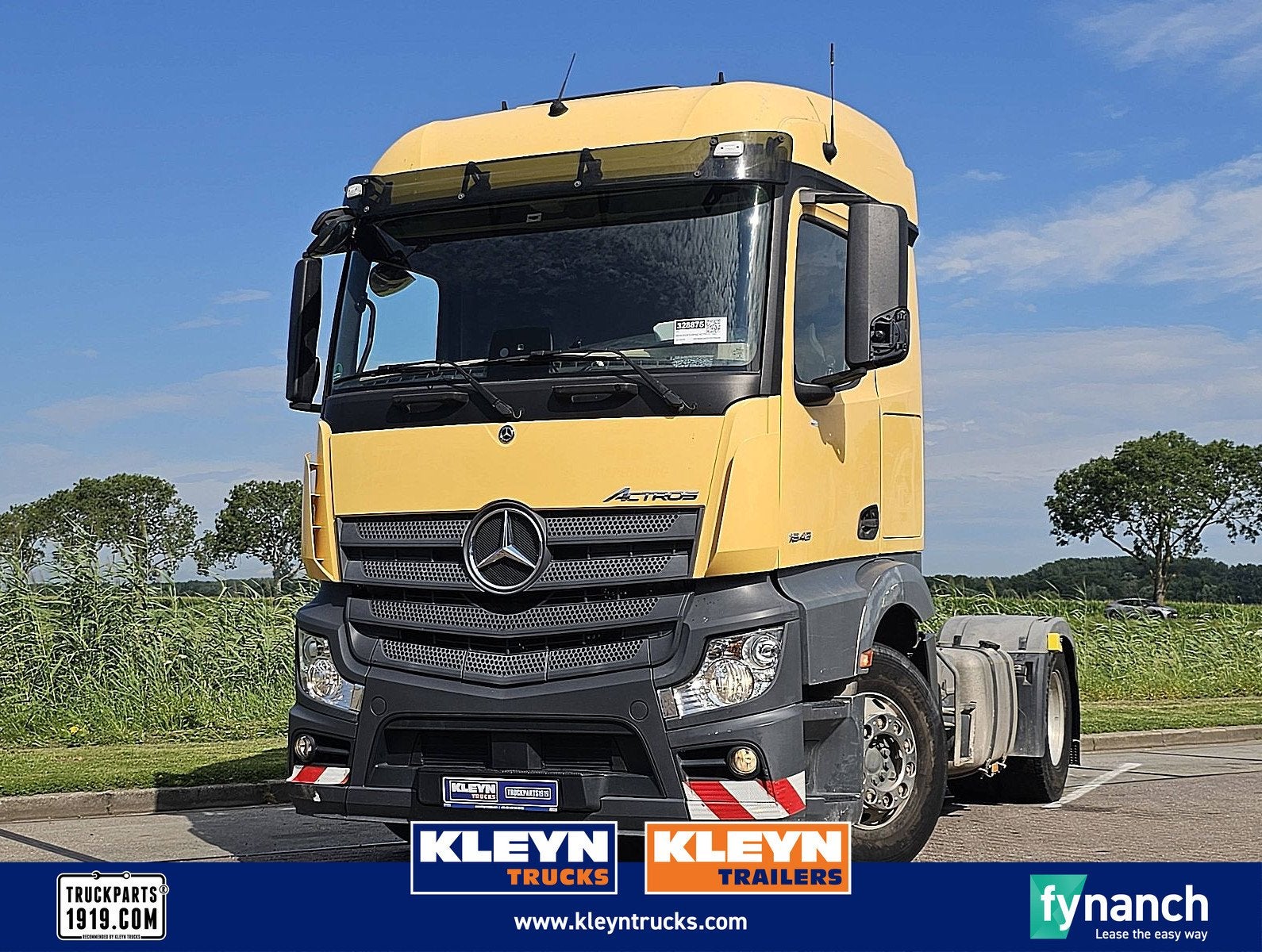MERCEDES-BENZ ACTROS 1843 retarder 297tkm, Automaat, Stoelverwarming, Euro 6, Bedrijf