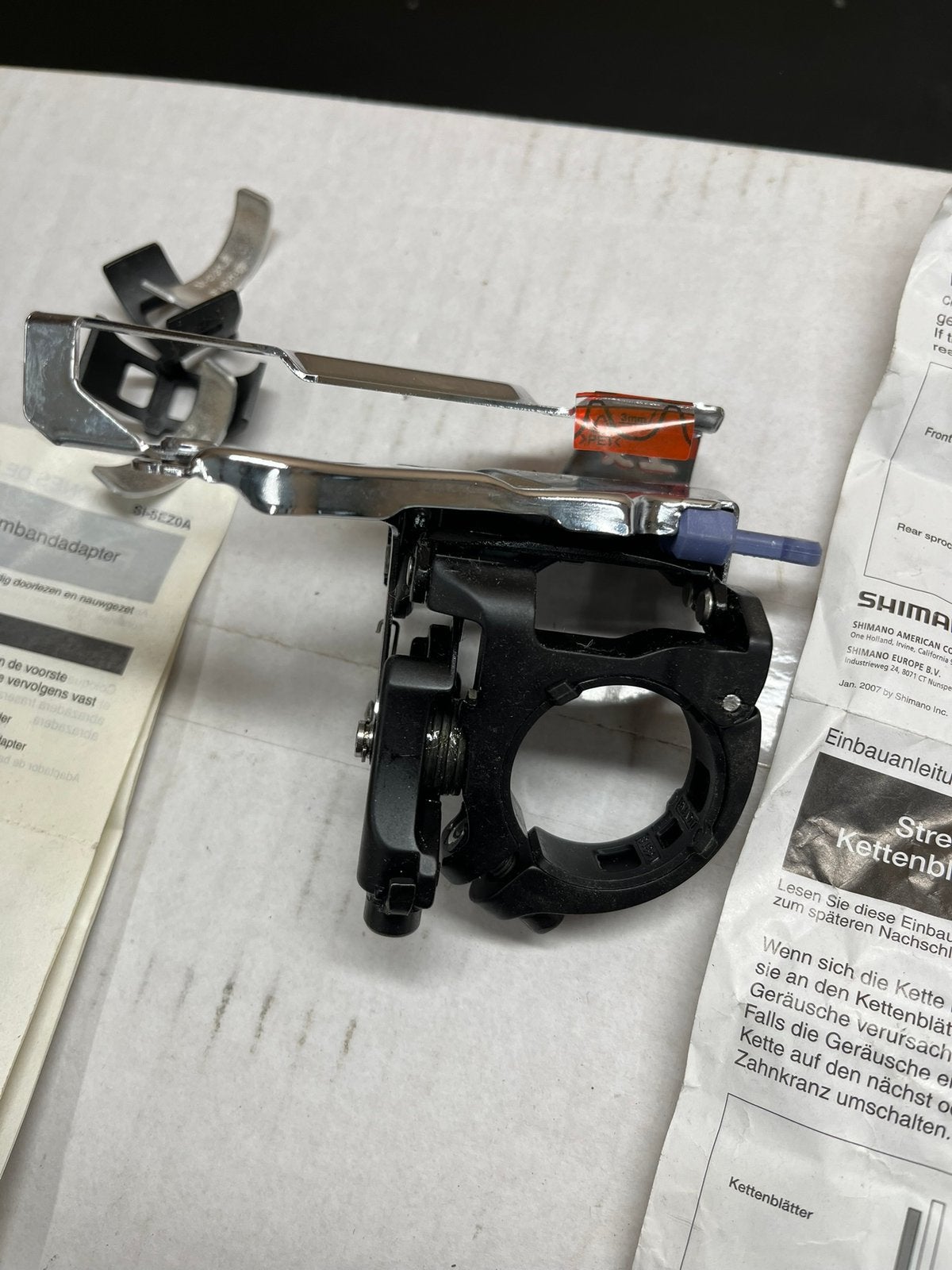 Voorderailleur van het merk shimano, type FD-M 770, Ophalen of Verzenden, Mountainbike, Frame