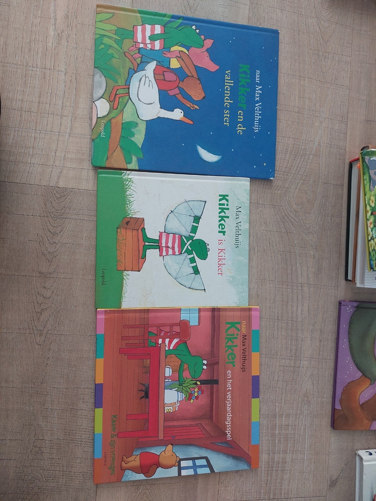 Kikker boeken van Max Velthuijs - 3 stuks, Ophalen of Verzenden