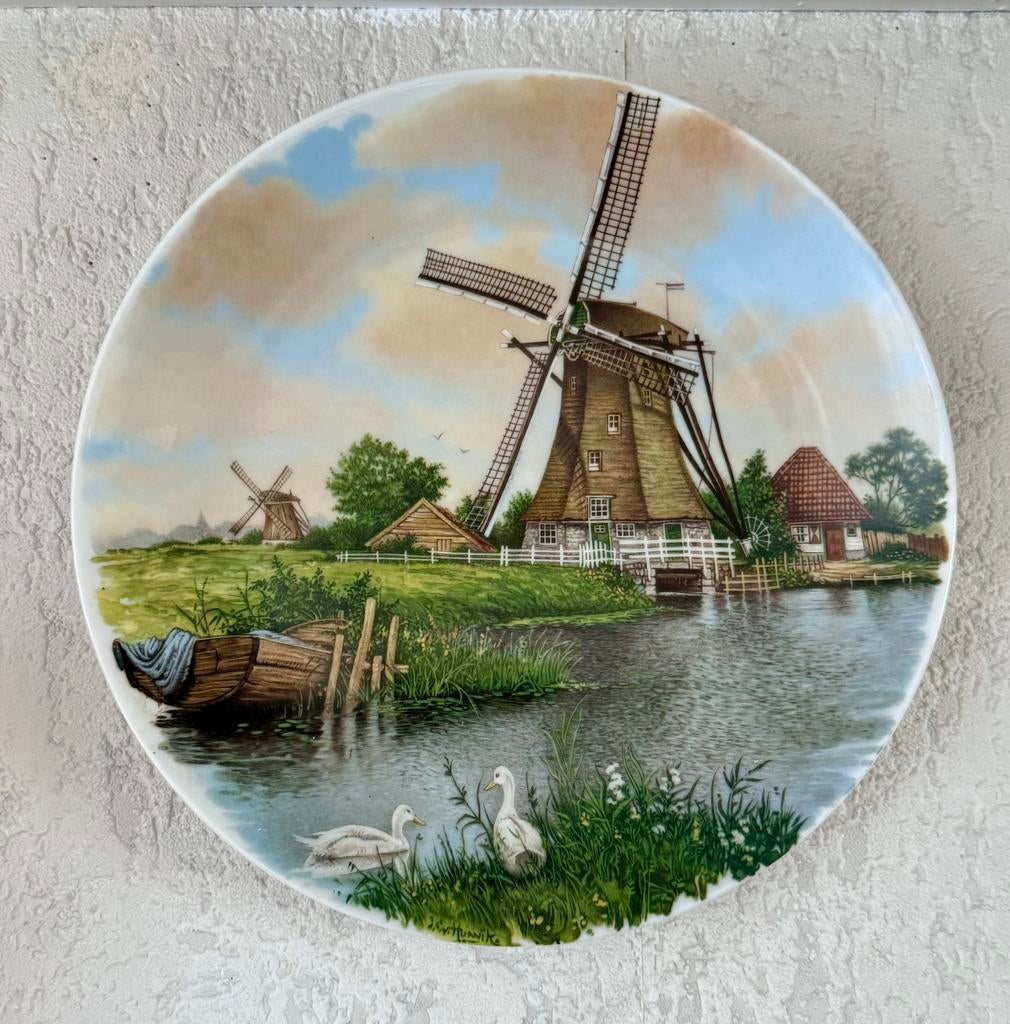Wandbord De molen - Royal Schwabab, Ophalen of Verzenden