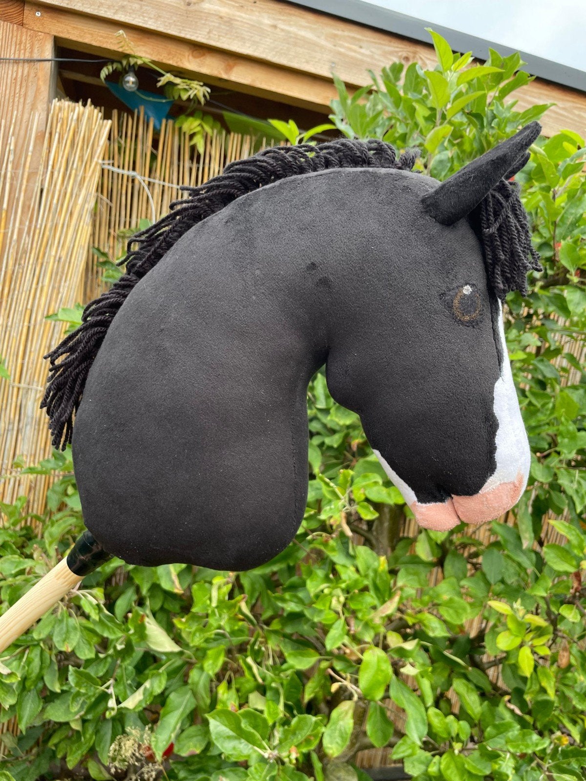 Prachtige handgemaakte hobbyhorse te koop, Ophalen of Verzenden, Zo goed als nieuw