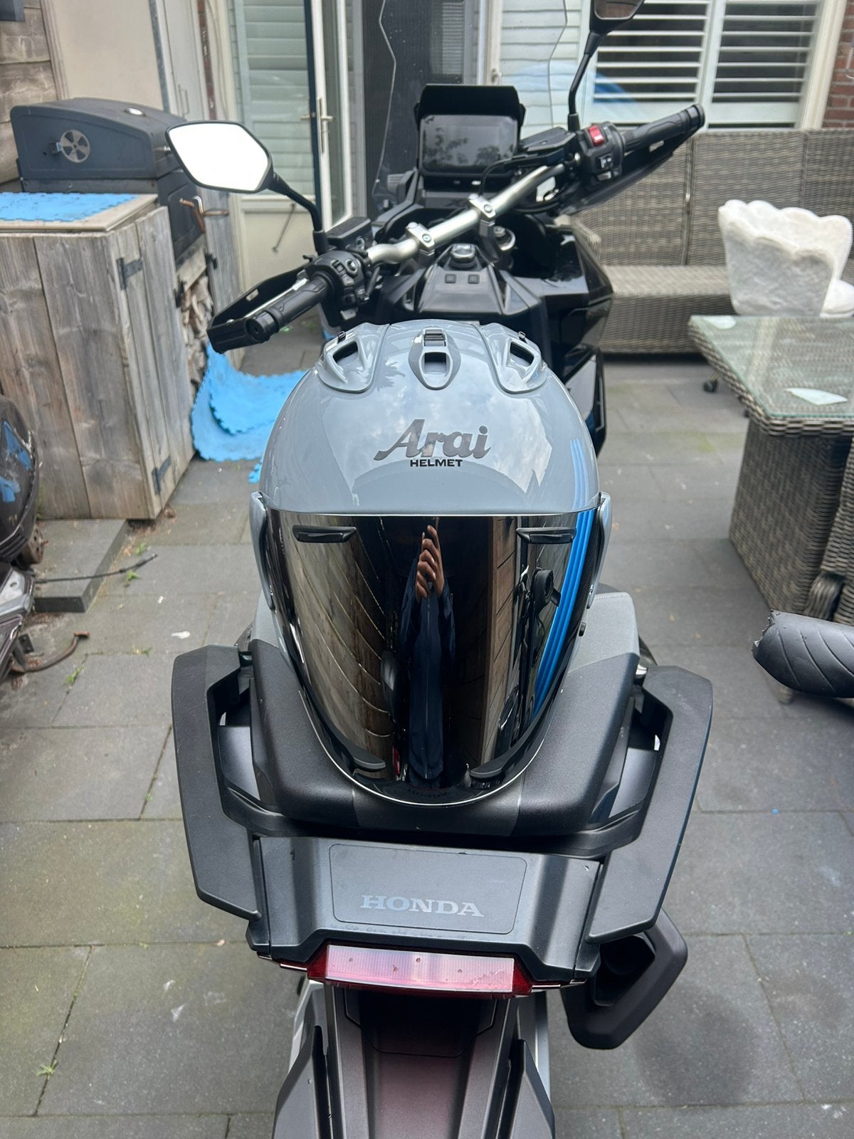 Arai helm nardo grey, Ophalen, M, Arai, Jethelm