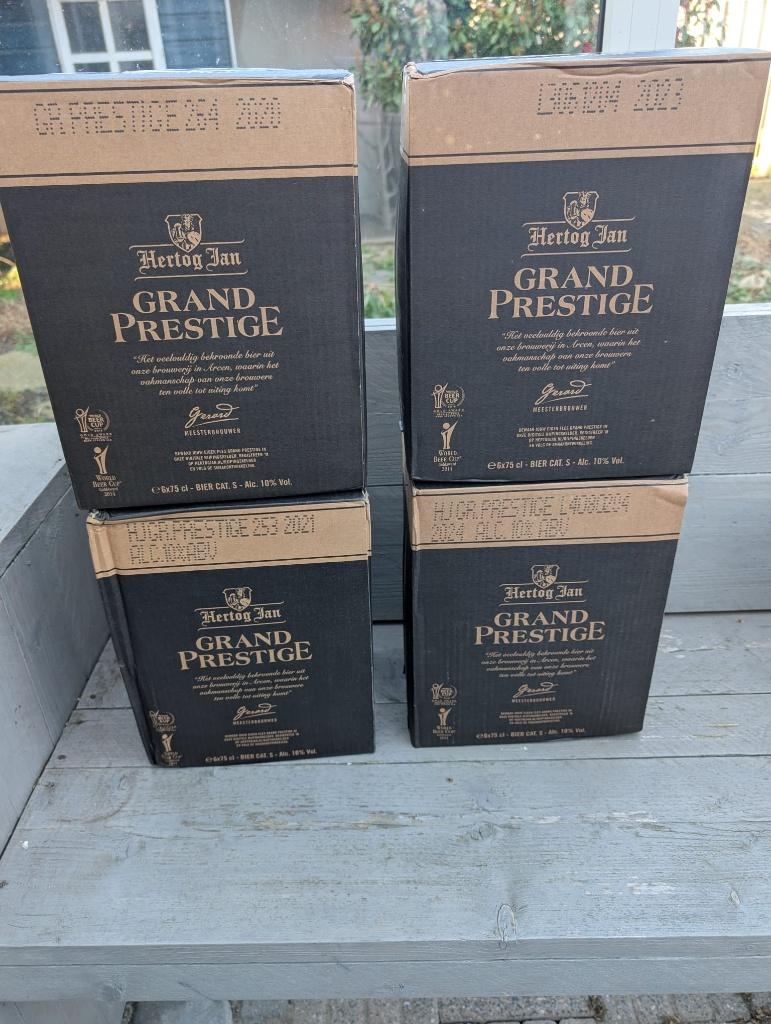 Hertog Jan Grand Prestige 2020 t/m 2024 [Gerijpt bier], Verzamelen, Ophalen of Verzenden, Nieuw, Flesje(s), Hertog Jan