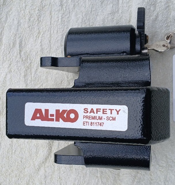 Al-ko koppelingsslot type Safety premium  ET 811747, Caravans en Kamperen, Ophalen of Verzenden, Zo goed als nieuw