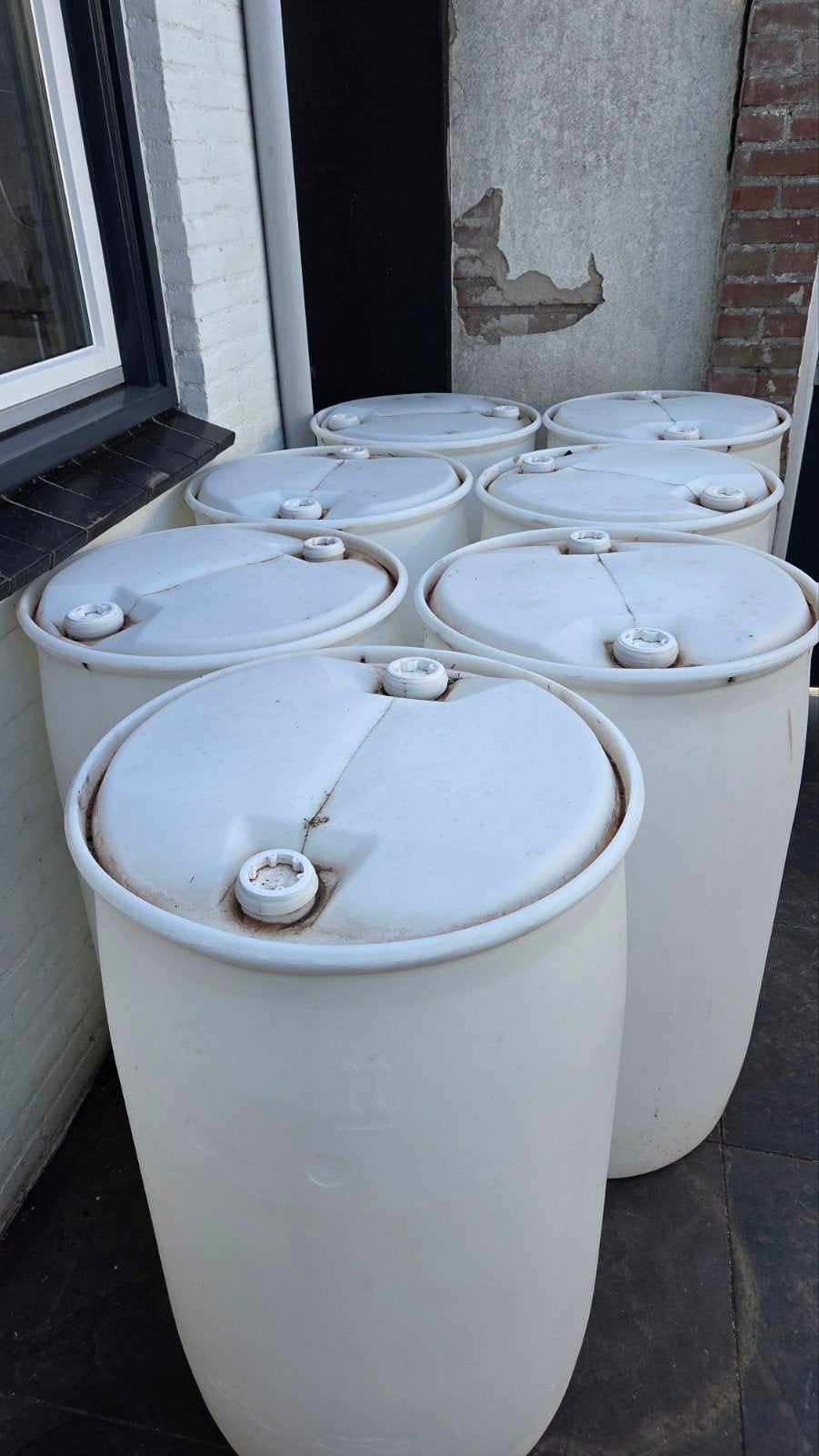 Kunststof vaten, Tuin en Terras, Regentonnen, 150 liter of meer, Ophalen, Nieuw