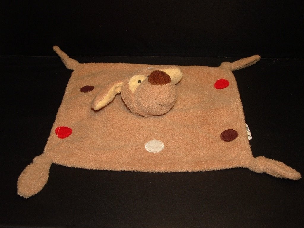 UNITOYS HOND KNUFFELDOEKJE BADSTOF BEIGE MET IN HET MIDDEN, Angry Birds, Verzenden, Nieuw, Hond