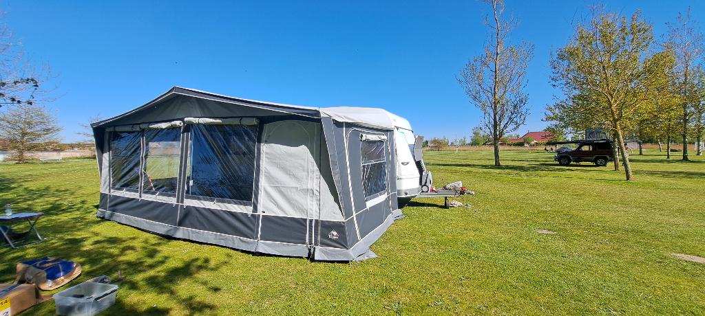 voortent Dorema ibiza 270 XL antraciet, Ophalen, Zo goed als nieuw, Polyester, Dorema