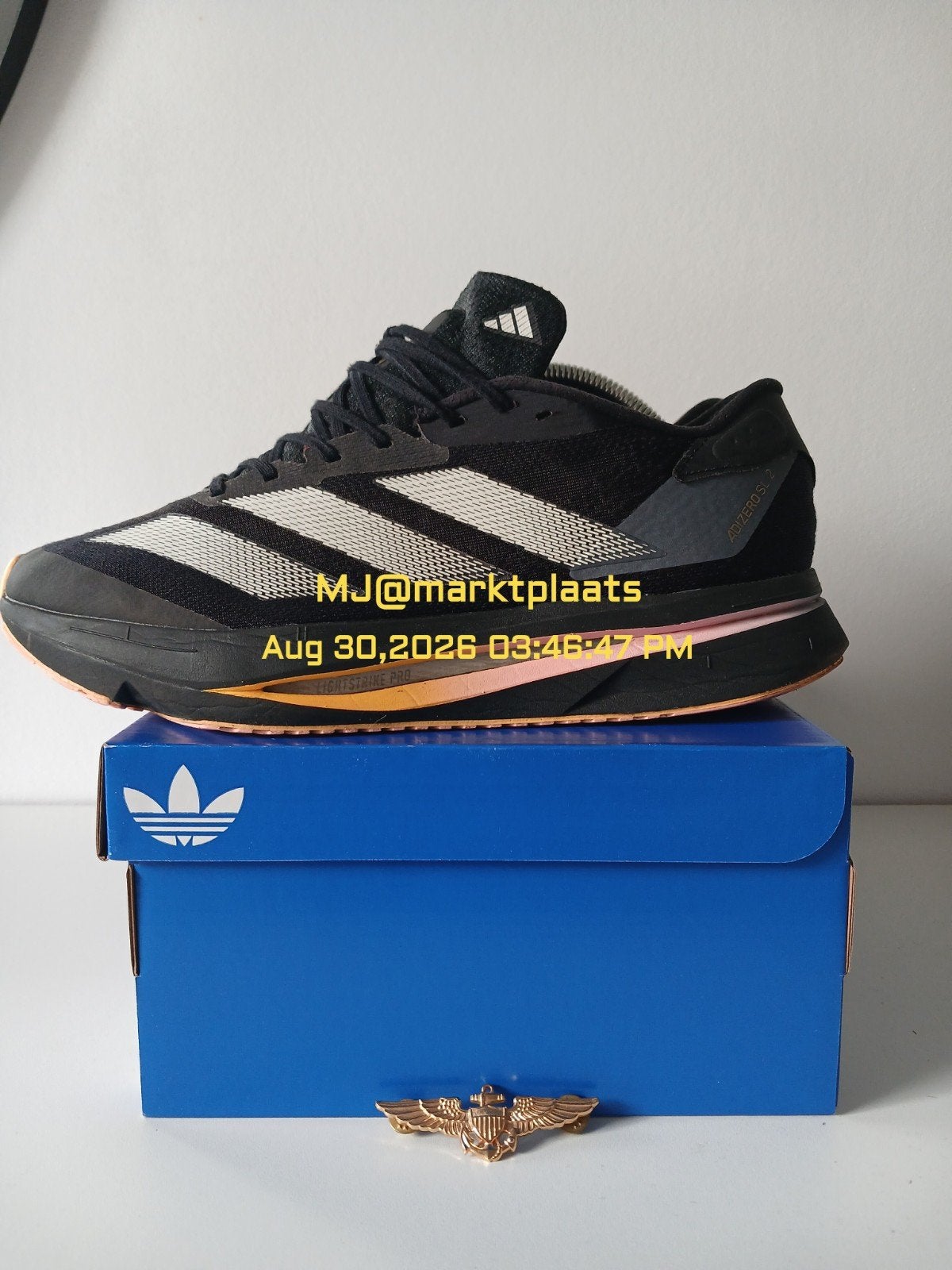Adidas Adizero SL2 maat 44, Kleding | Heren, Schoenen, Adidas Performance, Zwart, Ophalen of Verzenden, Sneakers of Gympen