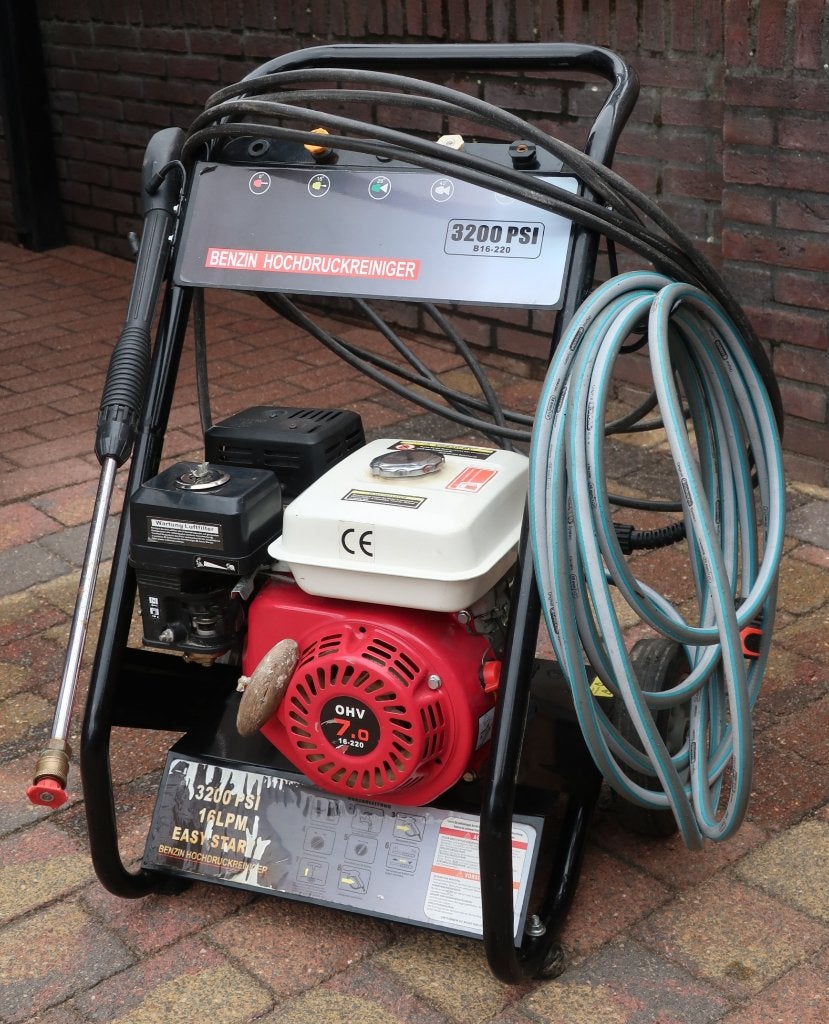 Hogedrukreiniger Type B16-220, Ophalen, Gebruikt, Benzine, Overige merken