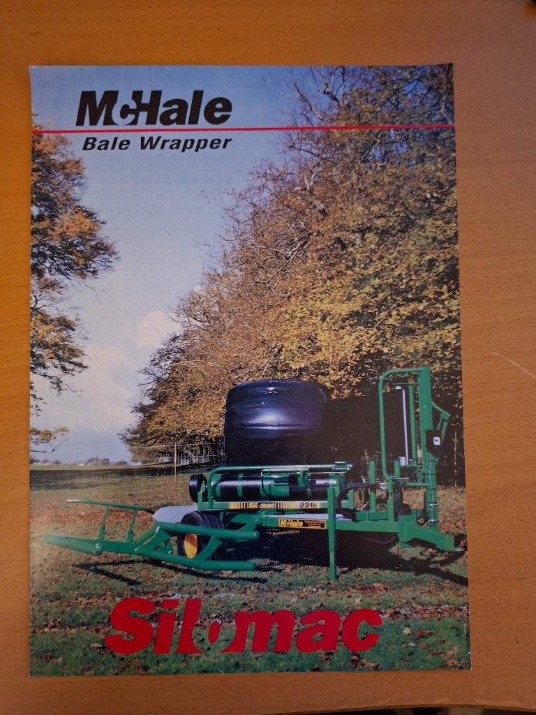 Folder McHale balen wikkelaar, Ophalen of Verzenden, Gelezen, Tractor en Landbouw