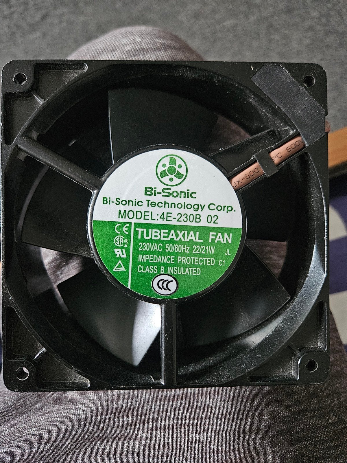 Bi-Sonic TUBEAXIAL FAN 4E-230B 02, NIEUW, Ophalen of Verzenden, Nieuw, Luchtkoeling