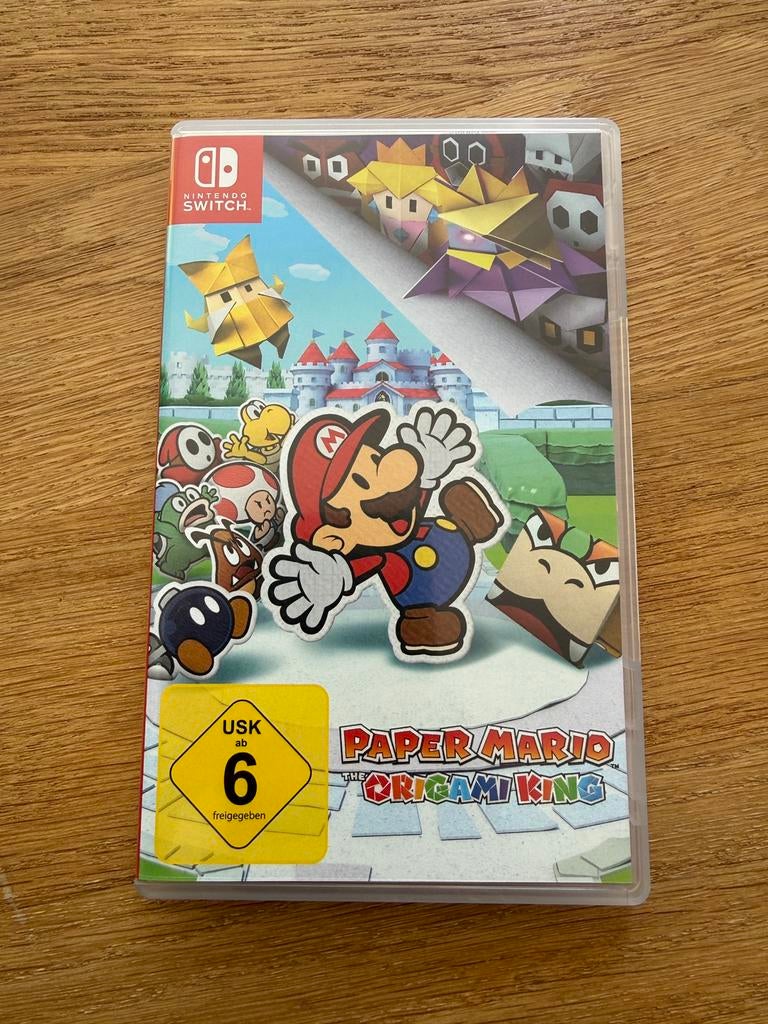 Paper Mario Origami King | Nintendo Switch, Avontuur en Actie, 1 speler, Ophalen of Verzenden, Zo goed als nieuw
