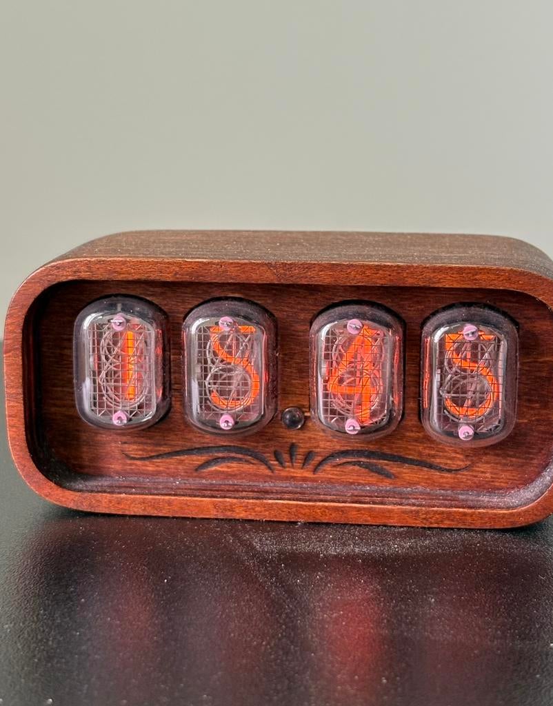 Klok, neon, uurwerk, Ophalen, Lichtbak of (neon) lamp
