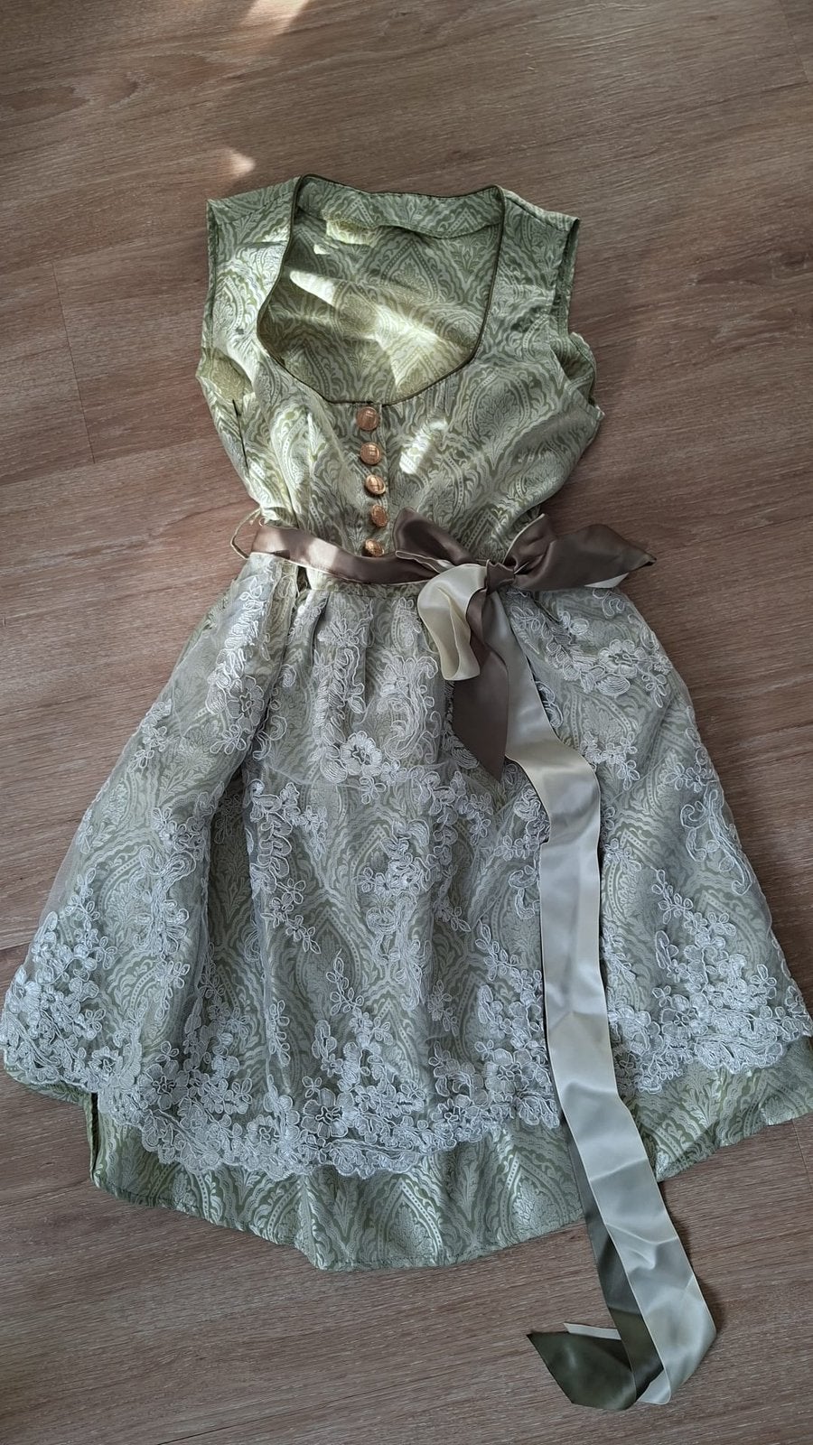 Dirndl jurk, Maat 38/40 (M), Carnaval, Ophalen of Verzenden, Zo goed als nieuw