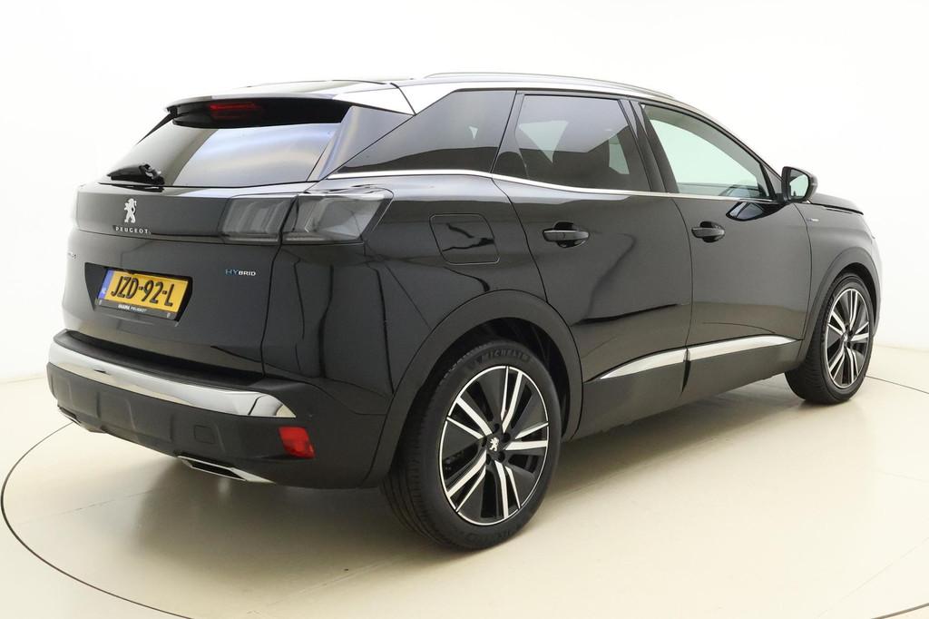 Peugeot 3008 1.6 HYbrid 225 GT Pack Business | Focal Audio |, Euro 6, Alcantara, Zwart, Hybride Elektrisch/Benzine