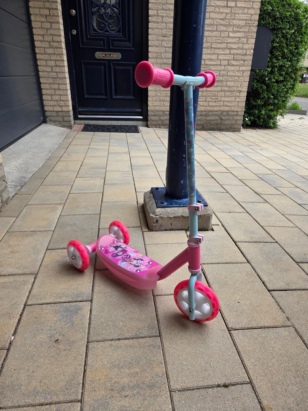 Smoby Kinderstep - Roze met Minnie Mouse, Verzenden, Gebruikt, Gewone step, Smoby