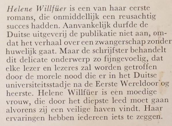 Helene Willfüer - Vicki Baum, Boeken, Romans, Verzenden, Gelezen, Europa overig