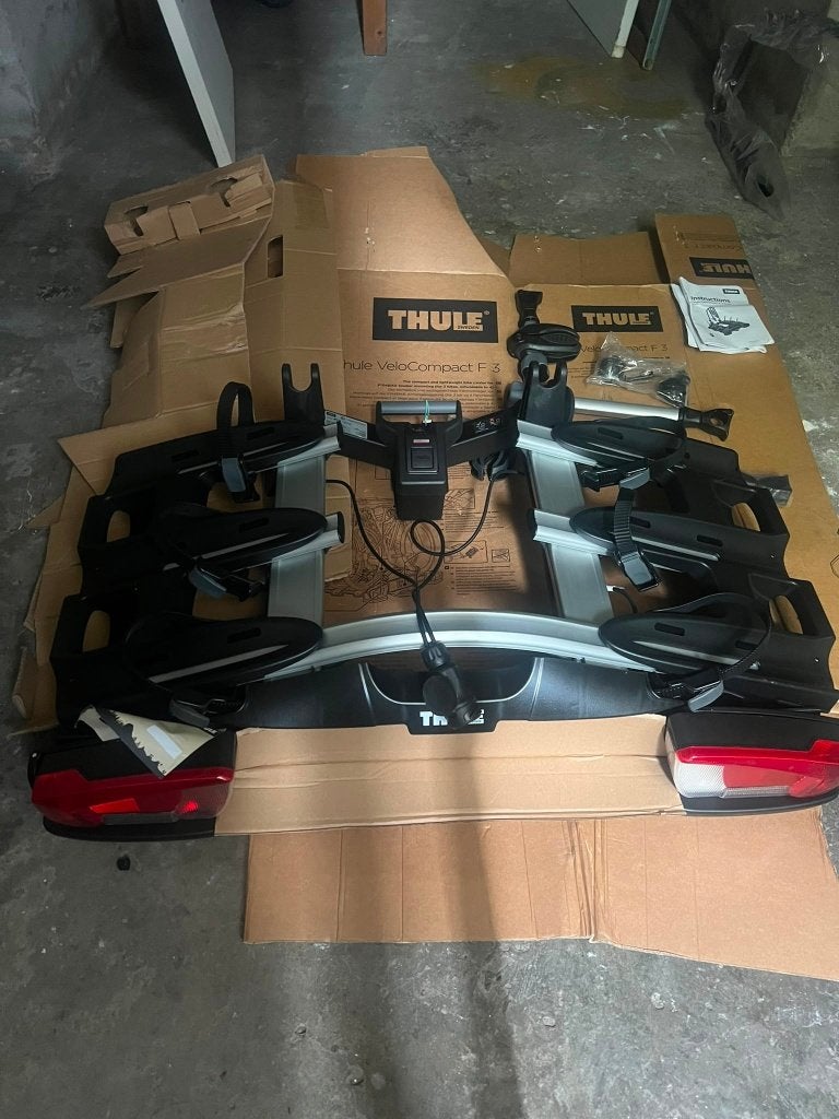 Thule Velocompact F3, Ophalen