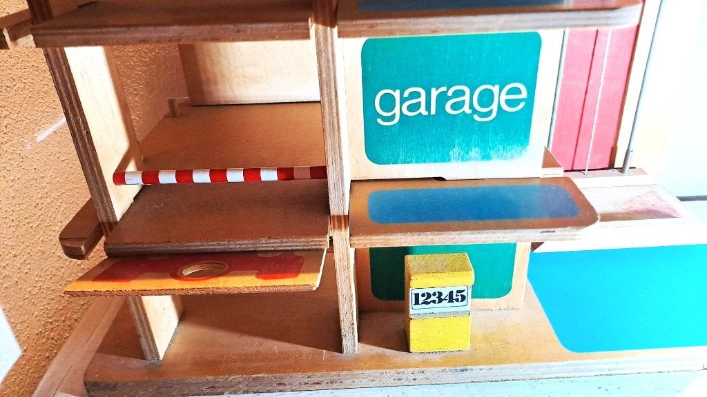 SIO houten parkeergarage met lift, Ophalen, Gebruikt, Overige typen