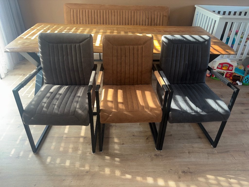 Eetkamerstoelen, Ophalen, Gebruikt, Overige kleuren, Drie