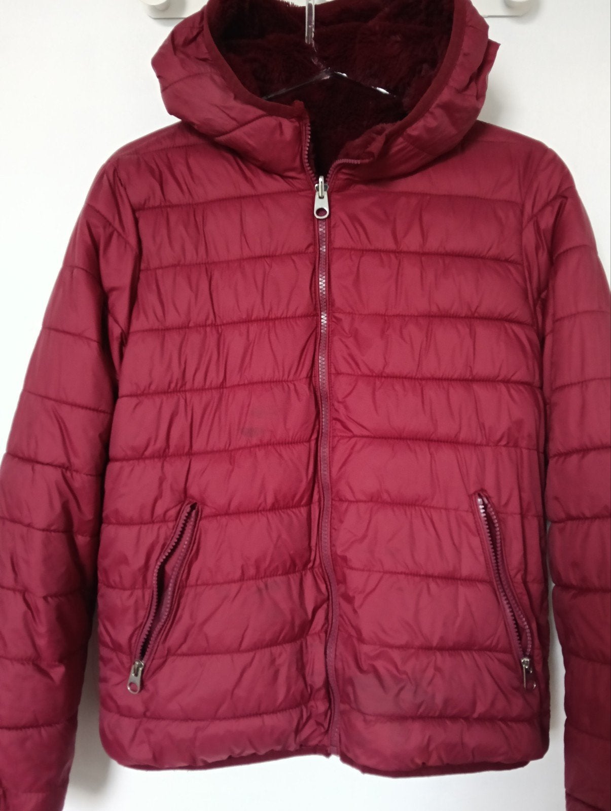 Pull&Bear dubbelzijdige dames jas maat M, Maat 38/40 (M), Pull&Bear, Ophalen of Verzenden, Gedragen