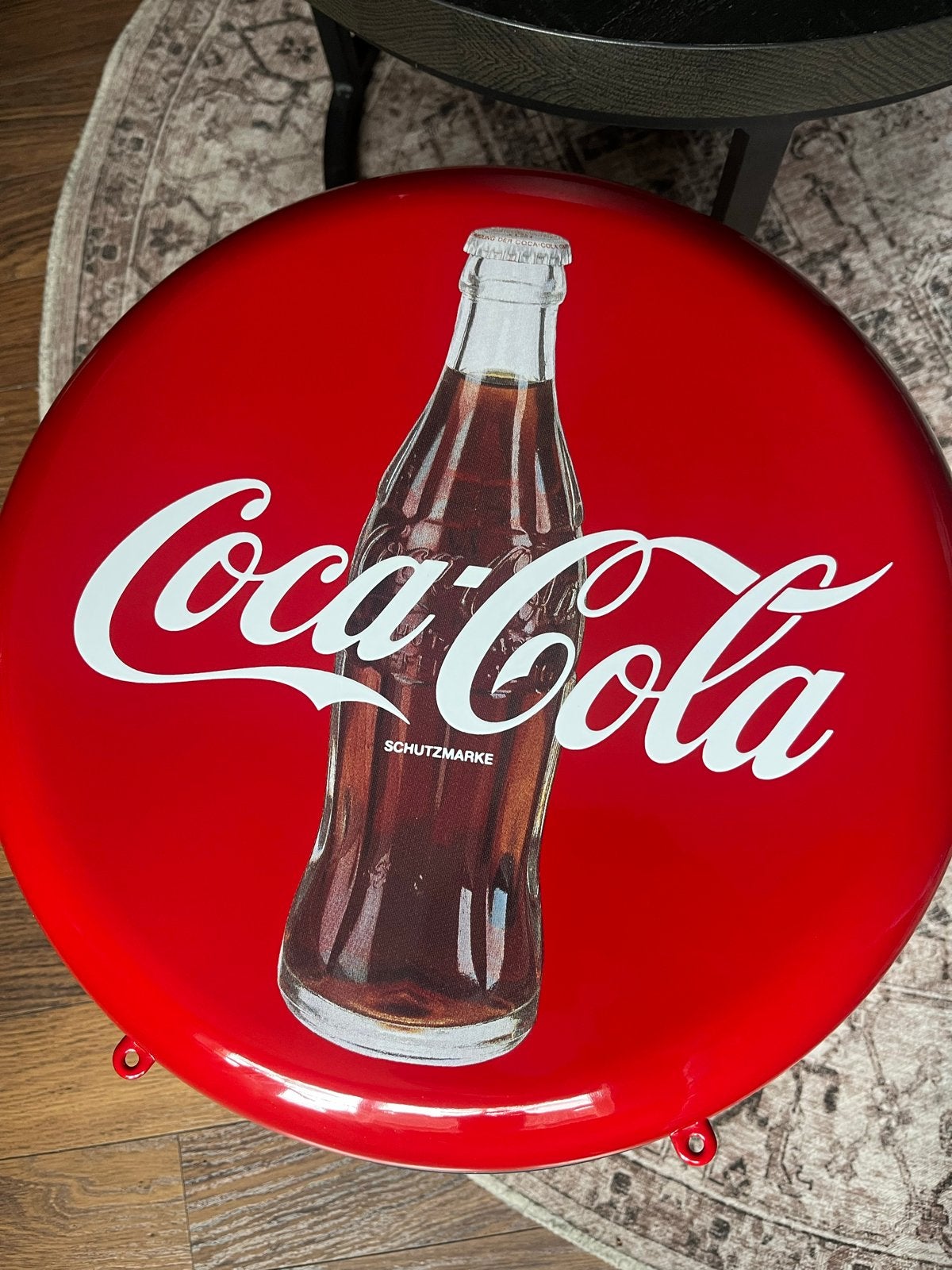 Vintage Coca-Cola Emaille Reclamebord - Uniek Decoratiestuk, Verzamelen, Ophalen