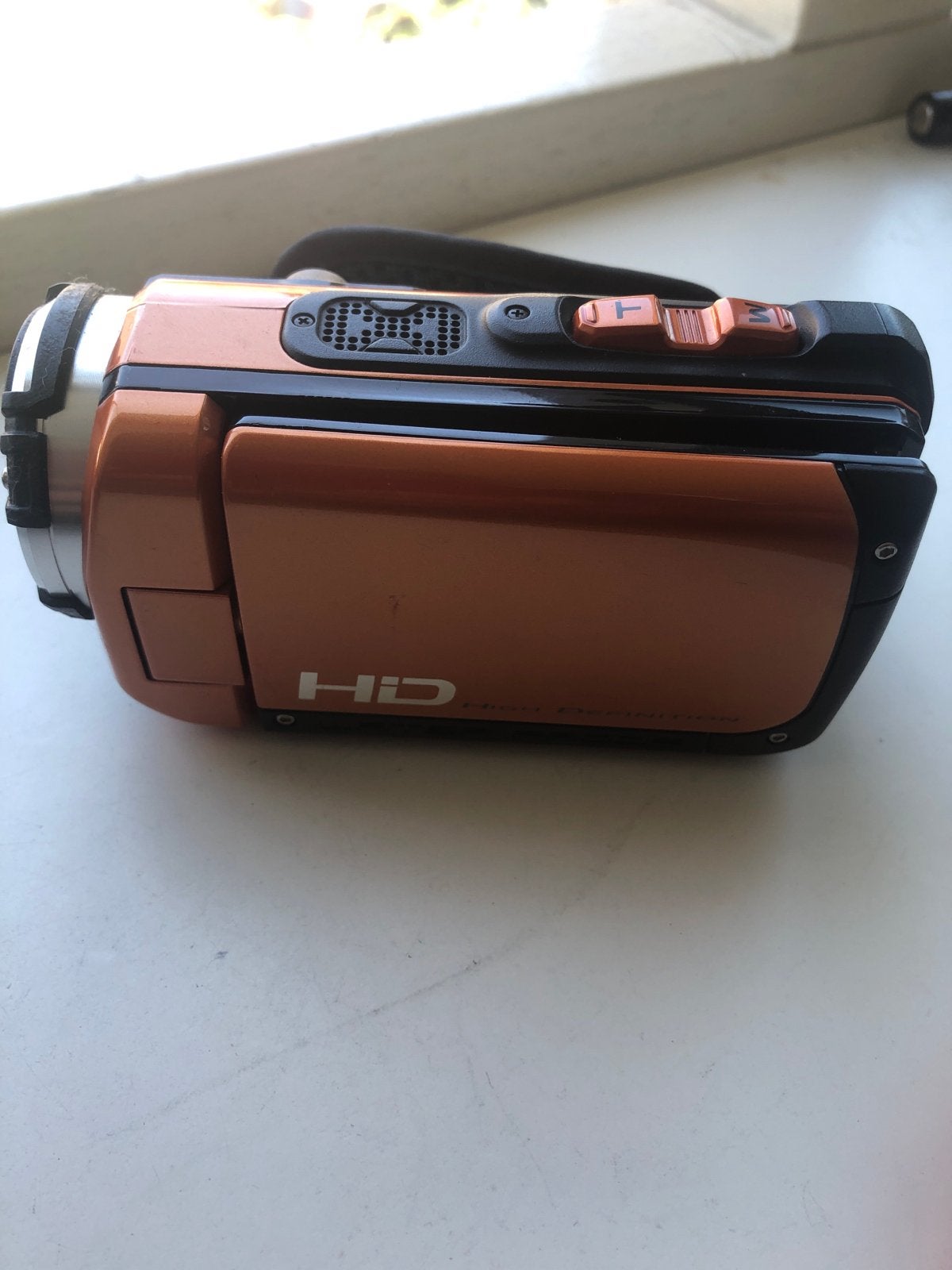 SilverCrest HD Camcorder 5.0 Megapixel - Oranje, Overige merken, Full HD, Overige soorten, Zo goed als nieuw