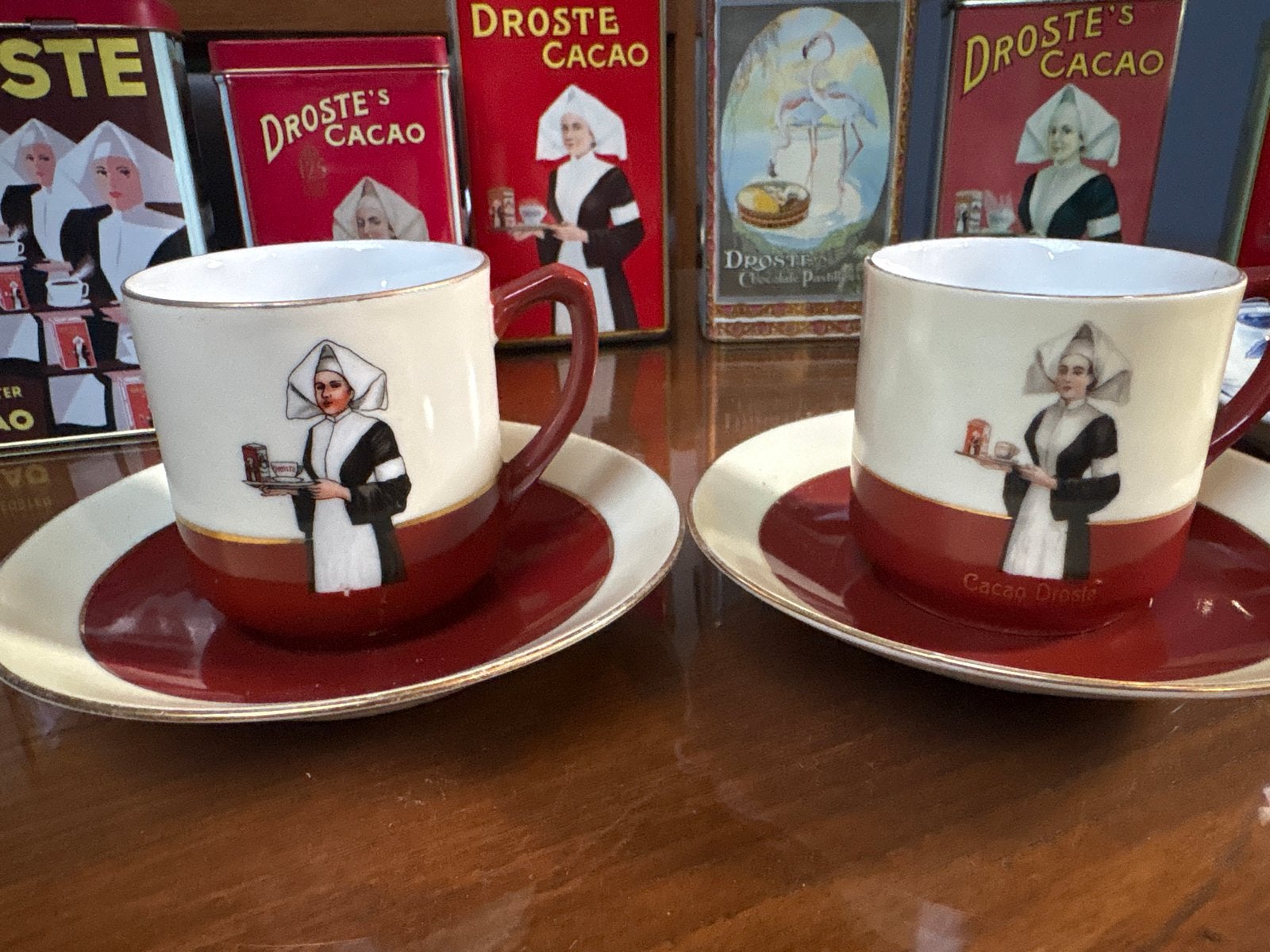 Grote collectie vintage Droste Cacao items, Ophalen of Verzenden
