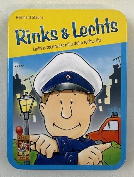 Amigo Rinks & Lechts Leerspel Kaartspel 2-6 Spelers